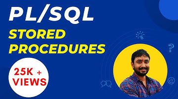 PL SQL Stored Procedures with examples || PL/SQL Tutorial for Beginners in Hindi