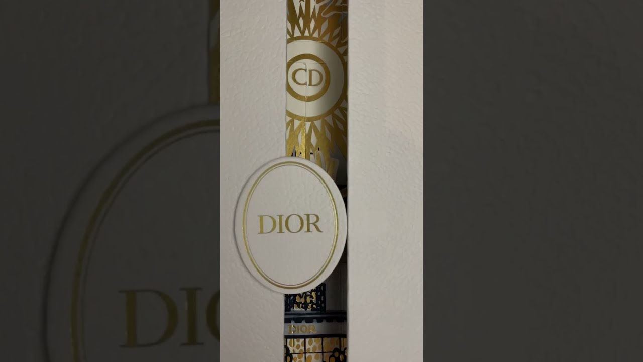 Dior Advent Calendar 2021 4th of December Shorts YouTube