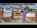 TOUR OF THIS 5 BED HOUSE IN CHESHIRE | UK PROPERTY TOUR | Move With Jade