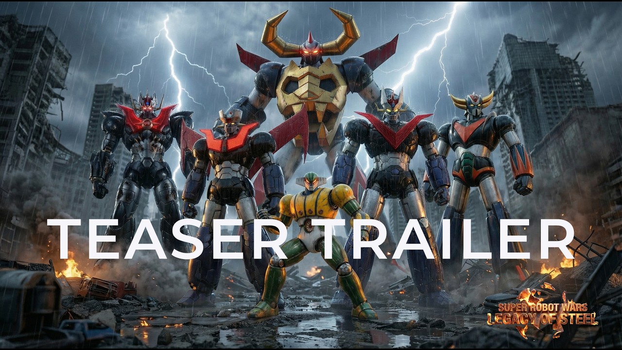 Super Robot Wars Trailer (2027) | Goldrake, Great Mazinger, Jeeg