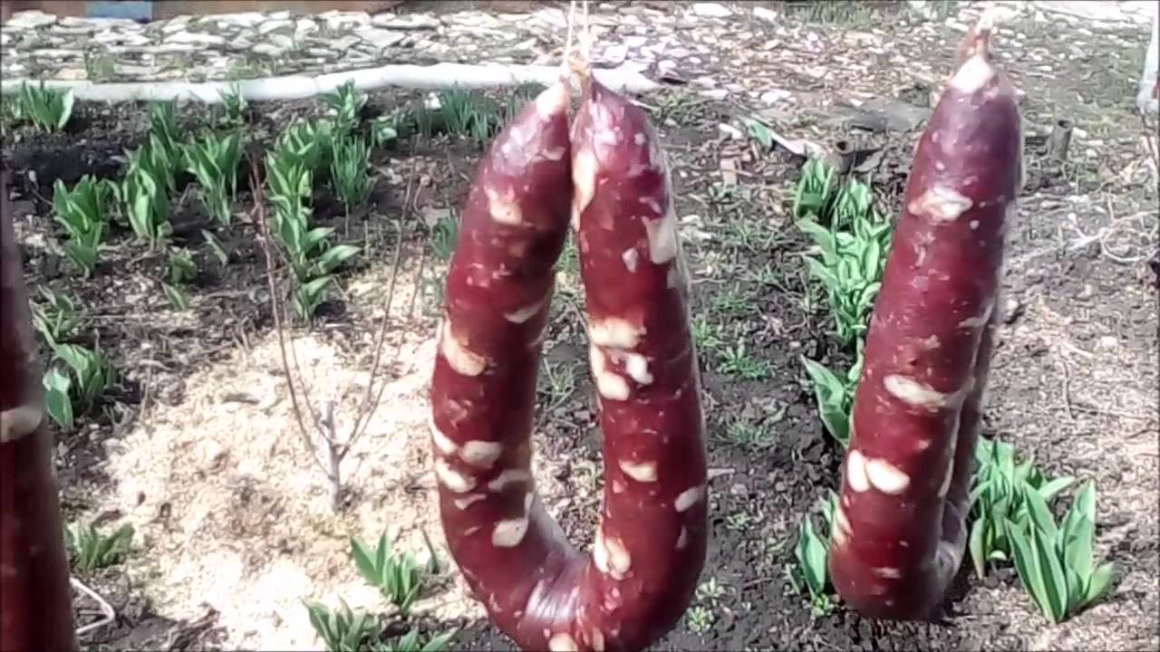 Колбаса домашняя.