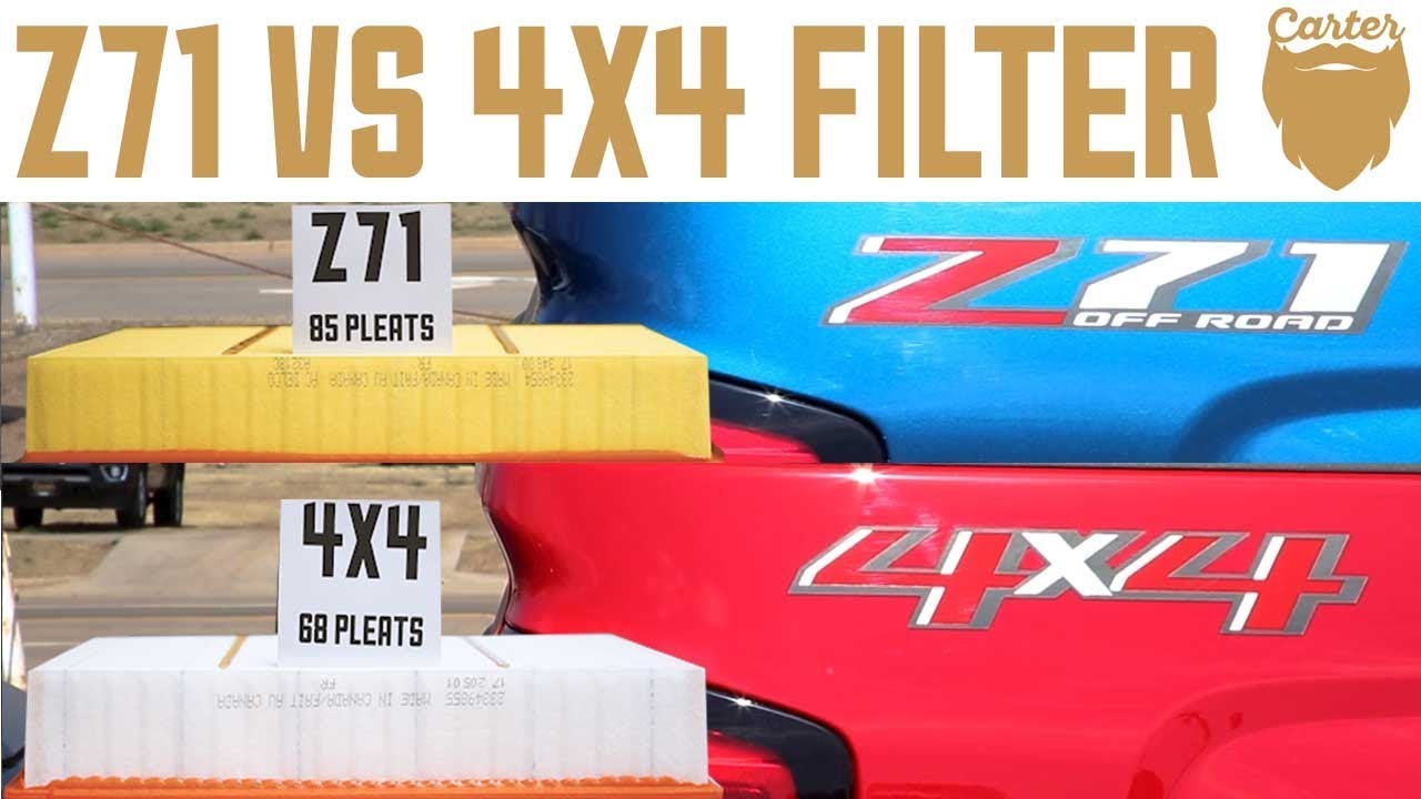 2018 Chevrolet Silverado Z71 High Capacity Air Cleaner / Filter