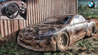 Rebuilding a BMW i8 - Forza Horizon 5 - Thrustmaster T300RS Gameplay.