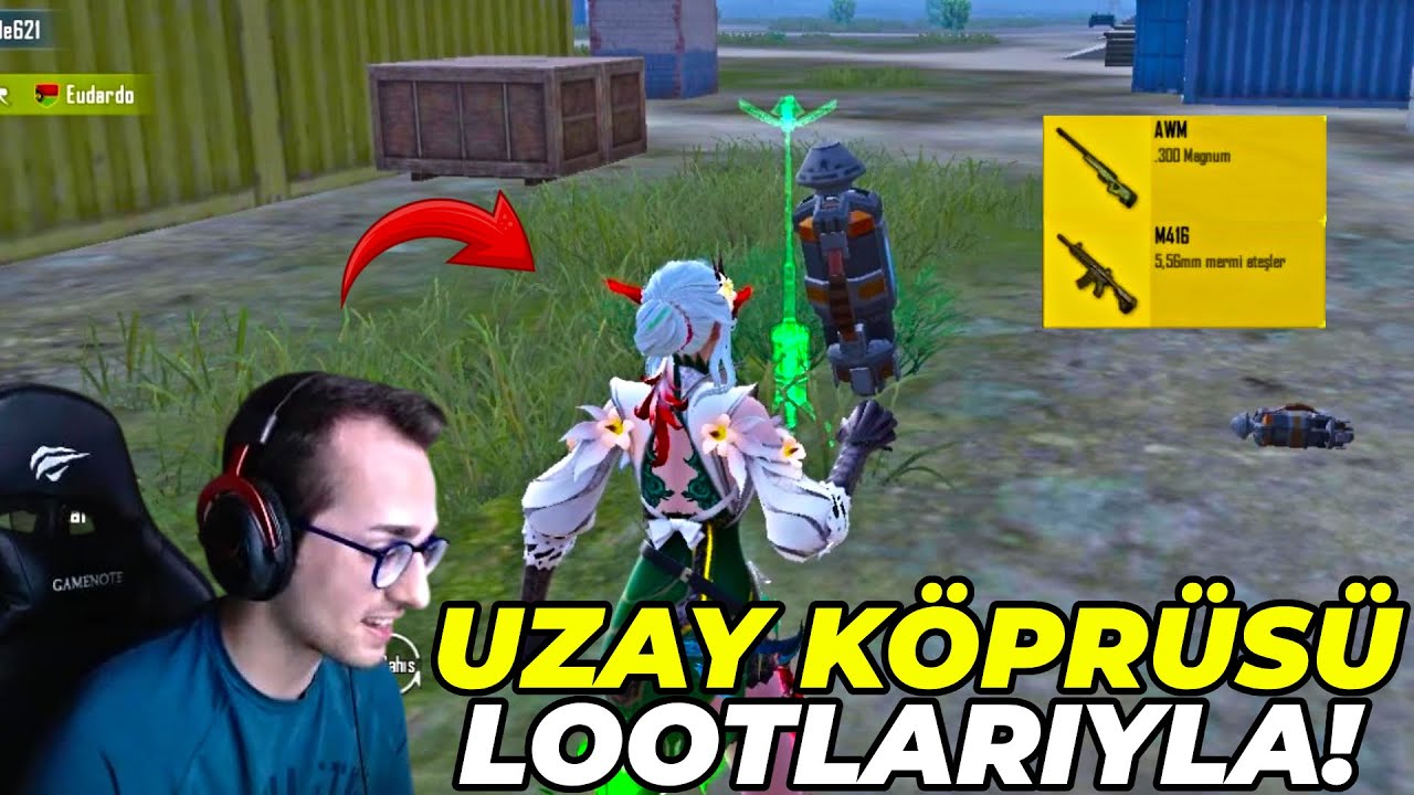 UZAY KÖPRÜSÜ LOOTLARIYLA WIN ALMAK? (AWM + M4) PUBG MOBILE