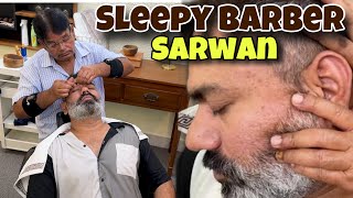 Asmr Intense head massage, Neck cracking, hand and back massage by indianBarber Sarwan