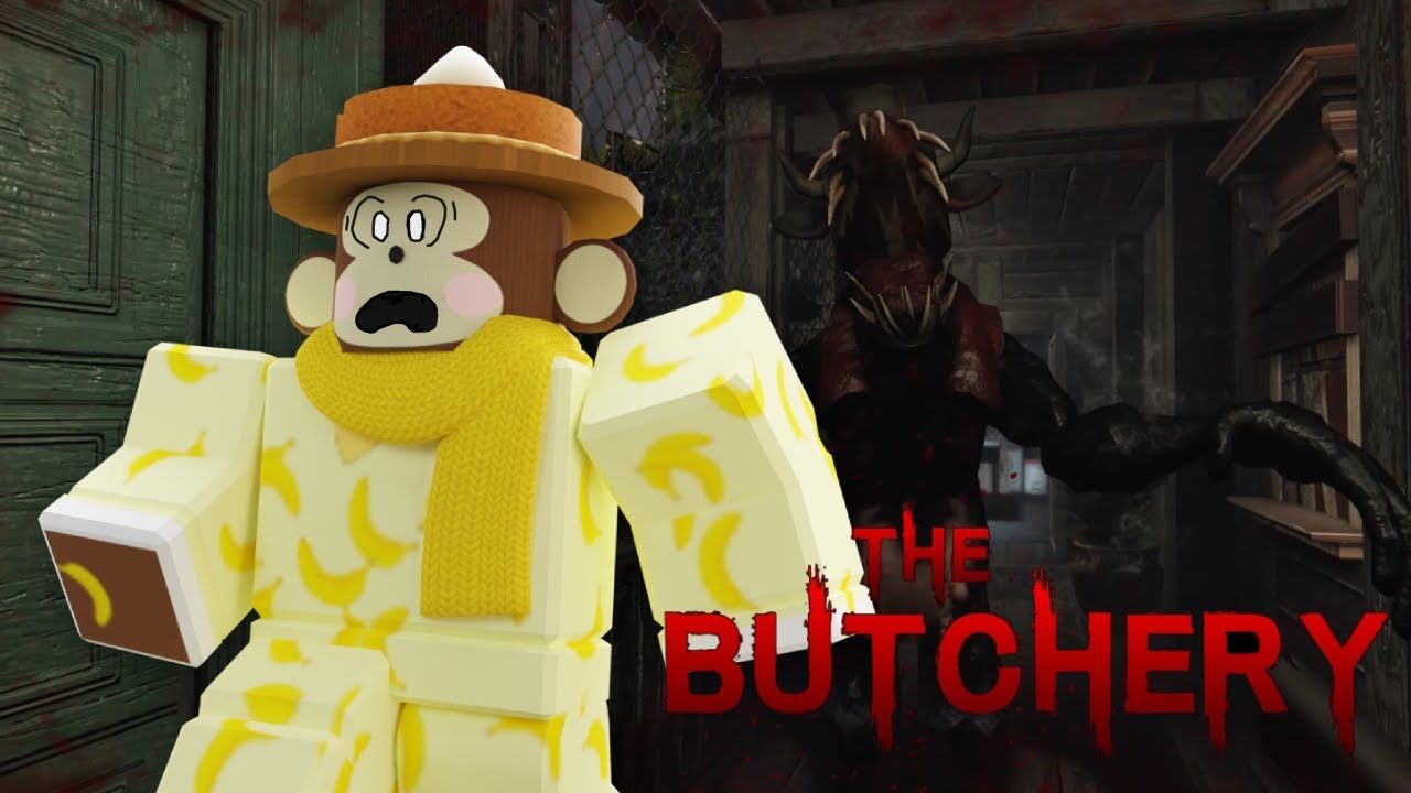 I PLAYED ROBLOX THE BUTCHERY YouTube 