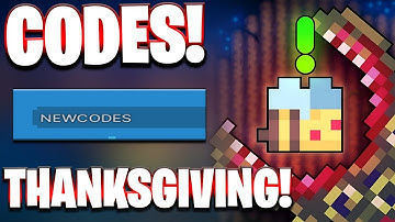 NEW! ALL WORKING THANKSGIVING UPDATE CODES FOR PIXEL QUEST! ROBLOX PIXEL QUEST CODES