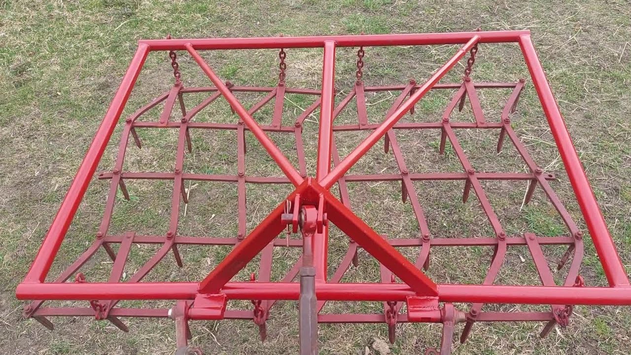 Саморобна тяжка сцепка на дві борони та її розміри.👍🇺🇦