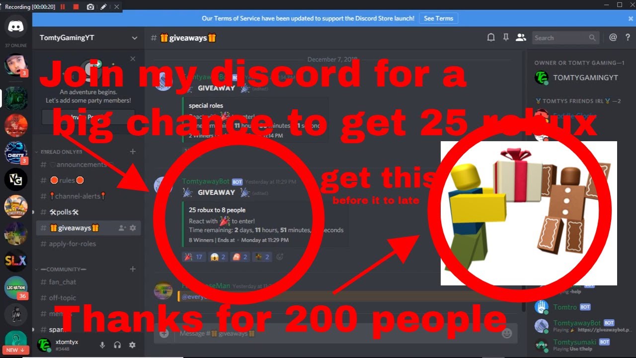 200 Robux Giveaway Join My Discord And My Group Also Buy - how to get robux from bloxarads without joining the group
