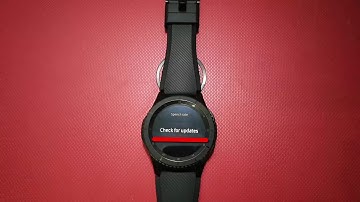 How to Check for updates text to speech language on Samsung Gear S3