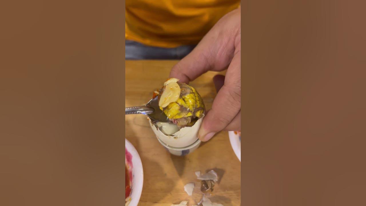 How to eat baby duck eggs 🥚 Popular duck eggs recipe YouTube