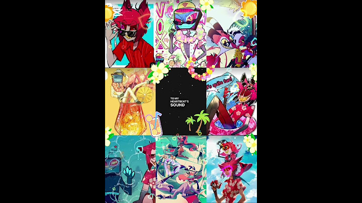 it's summer yippee ☀️😆✨️✨️✨️// idea with #hazbinhotel #helluvaboss// it's finally summer ☀️☀️☀️