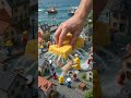 🌊 The Great Harbor Rescue 🦾#MiniRescue #TinyWorld #GiantHand#BeforeAndAfter #ShortsViral