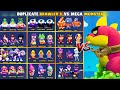 Triple DUPLICATE Brawlers VS Mega MONSTER! Brawl Stars