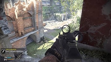 Call of Duty Ghosts Siege PC Hardcore Multiplayer Gameplay Kill Confirmed