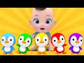 Learn Colors with #Five | 5 Little ducks nursery rhymes song | Super Lime And Toys
