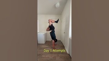 Day 108 - Can a COMPLETE BEGINNER Learn a Handstand in 10 Minutes a Day?