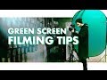 Filming Green Screen for Best Keying Results - Key Basic Tips