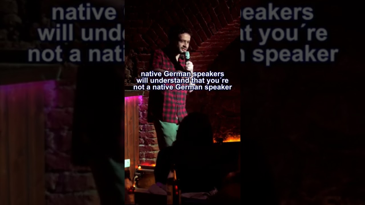 How To Speak German Fast!😁😁 #German #Standupcomedy #Funny