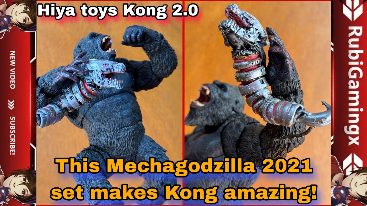 NEW) Hiya Toy's Kong 2.0 Figure with Upgraded 3D Printed