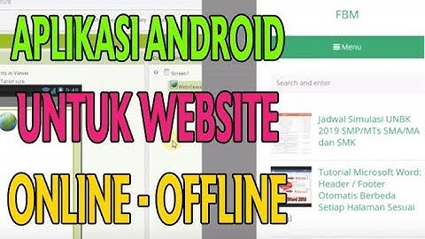 Tutorial Cara Membuat Aplikasi Android Untuk Pemula di Mit App Inventor 2