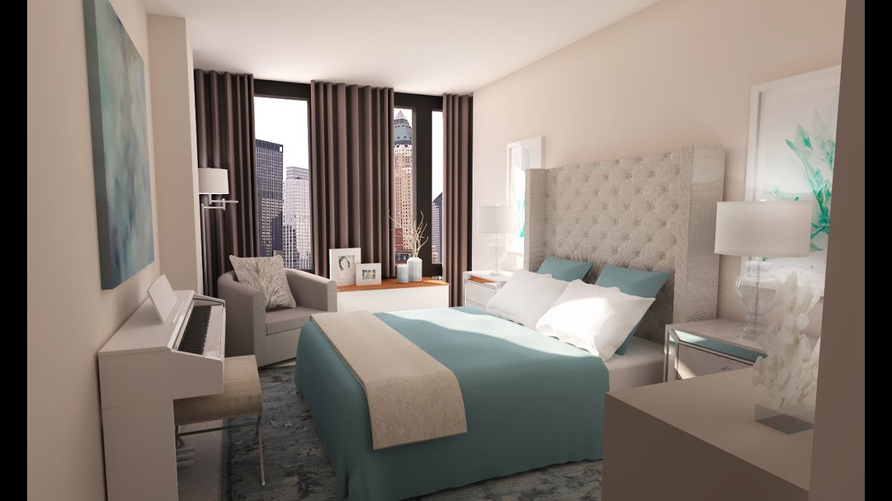 Relaxing Master Bedroom Interior Design