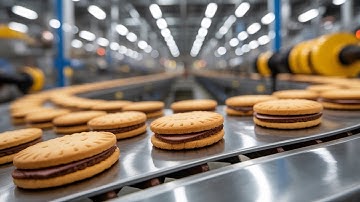 Inside a Massive Sandwich Cookie Factory | How It’s Made