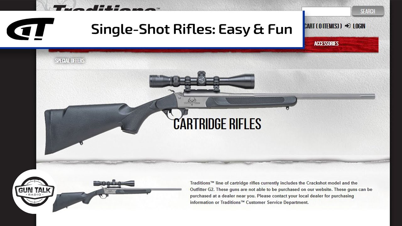 Range Report: Single Shot .45-70 Rifle | Gun Talk Radio - YouTube