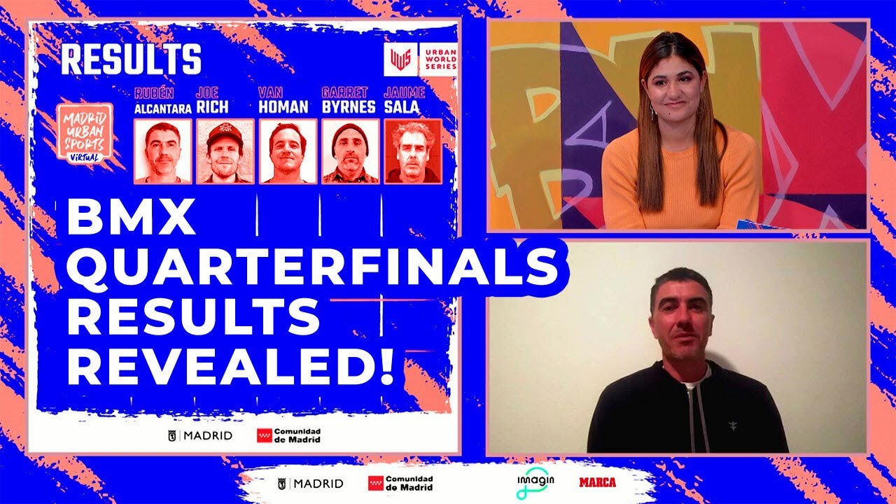 BMX Quarterfinals Results - Madrid Urban Sports virtual 2020