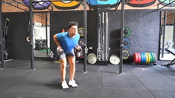 Reverse Grip Kettlebell Row Eccentric | Upper Back | Strength and Conditioning Exercises