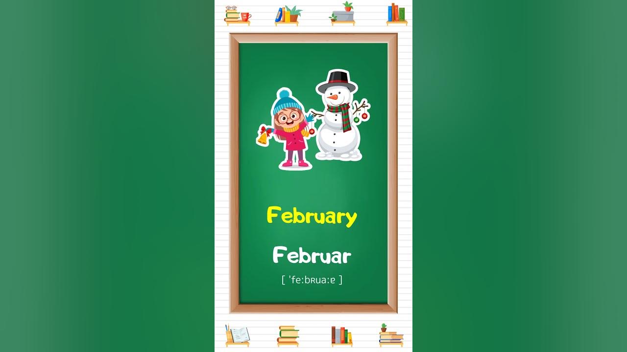 how-to-say-february-in-german-language-shorts-german-germanlanguage