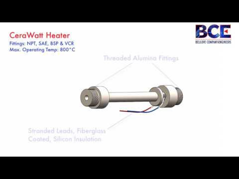 BCE CeraWatt Electric Ceramic Heating Element