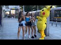 Pikachu  Prank Frightened  them so much