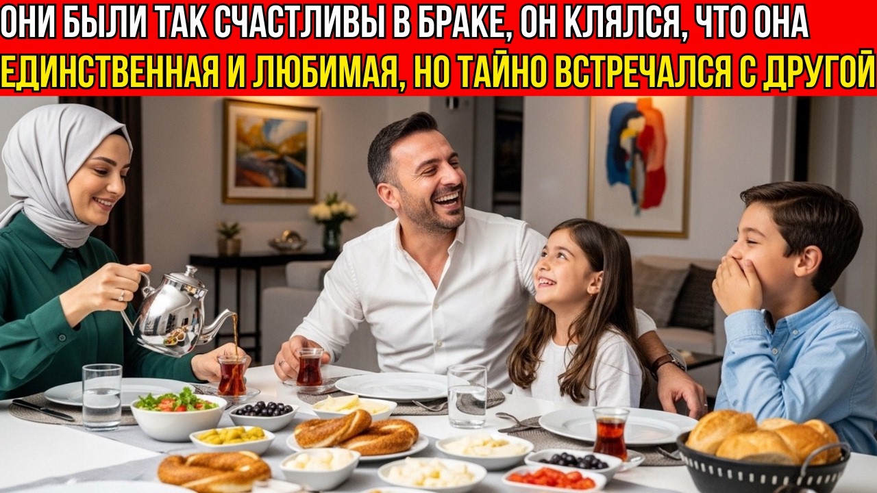 СЧАСТЛИВАЯ СЕМЬЯ И ТРОЕ ДЕТЕЙ — ИЗМЕНА МУЖА РАЗРУШИЛА ВСЁ