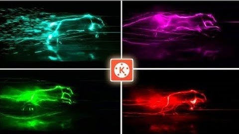 How to make running panther intro in kinemaster || How to make gaming intro in kinemaster android
