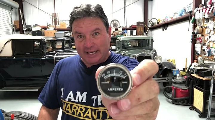 Ford Model A ammeter- How to prevent a fire in you...