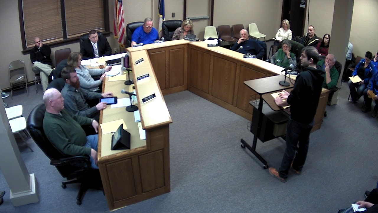 Anamosa City Council Meeting 3 26 18 YouTube