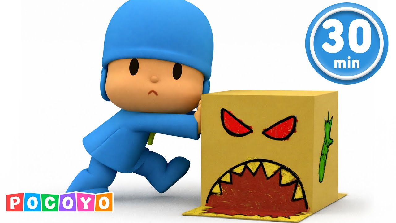 Pocoyo 🇦🇪 - القناة الرسمية - بوكويو ينقذ الموقف!  👾 [30 دقيقة] رسوم متحركة للأطفال