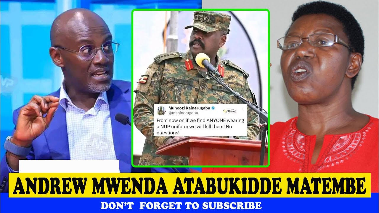 Andrew Mwenda Atabukidde Miria Matembe