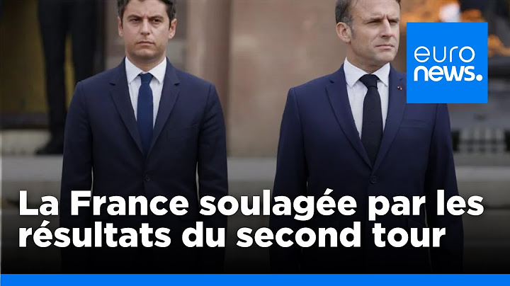 Législatives : les français soulagés par les résultats du second tour | euronews 🇫🇷