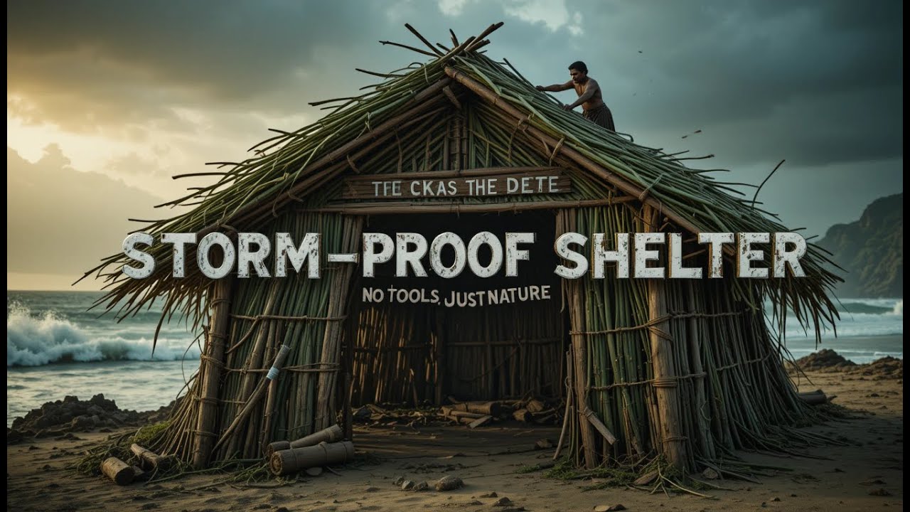 How They Built Storm-Proof Shelters With Palm Leaves