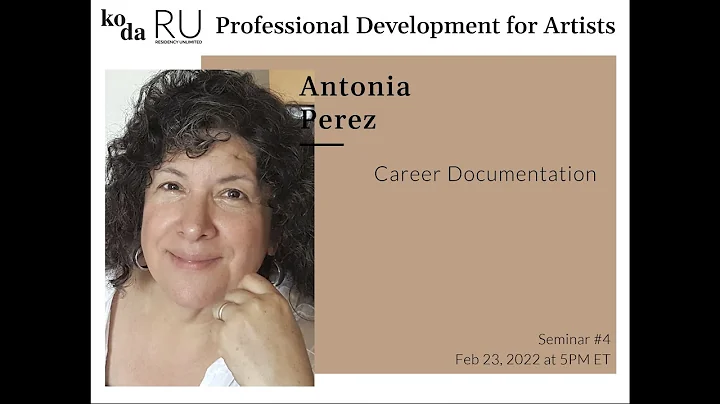 Antonia Perez - Career Documentation