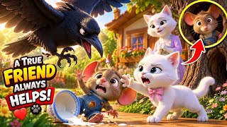 Detalles The Brave Kitten & The Greedy Mouse 🐱🐭 | Moral Stories in English | #catstory  Actualización