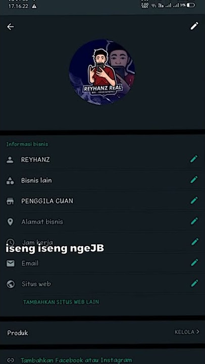 PRESET BUAT ANAK JB