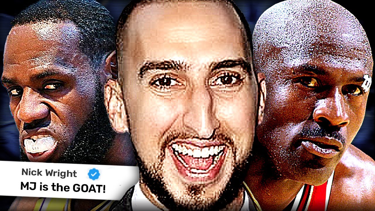 Nick Wright: TROLLING Michael Jordan and LeBron James Fans For Money