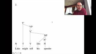 Ling 201 - Intro Linguistics - Syntax Practice Exercises 2 - #2 + #3 Profile