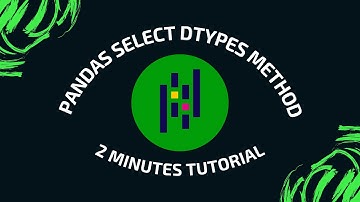 Pandas Select Dtypes method