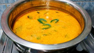 Onasadya Special Sambar Kerala Sadya Style Nadan Sambar Recipe