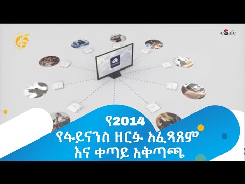 የ2014 የፋይናንስ ዘርፉ አፈጻጸም እና ቀጣይ አቅጣጫ