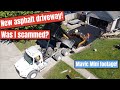 New Asphalt Driveway -  Was I  Scammed?  Aerial footage done with the DJI Mavic Mini